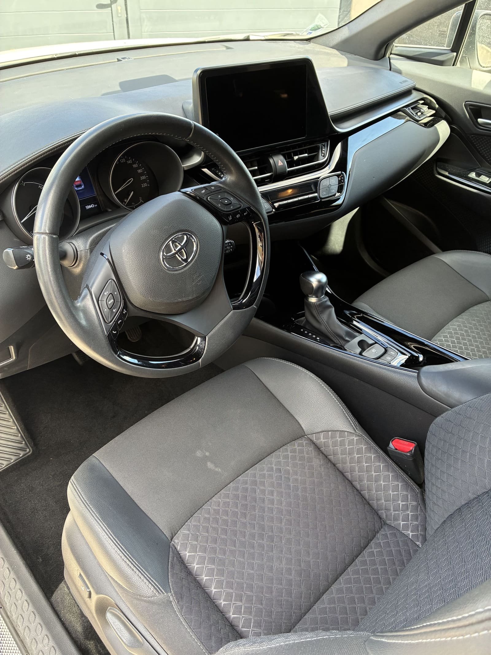 Nettoyage Toyota Yaris — après intervention